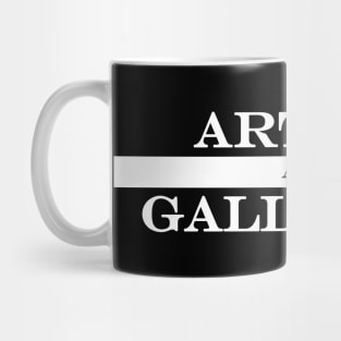 artist and gallerist Mug